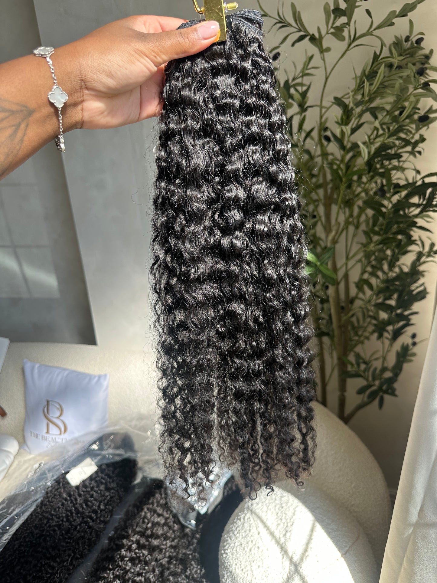 Burmese curly virgin bundles