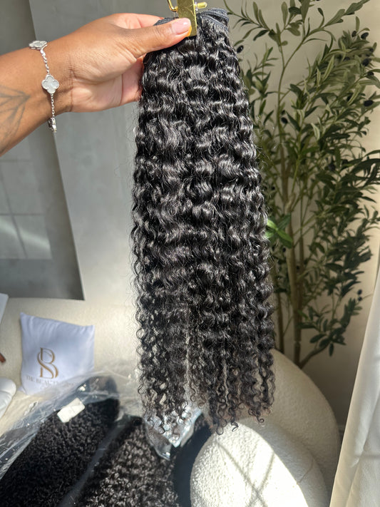 Burmese curly virgin bundles