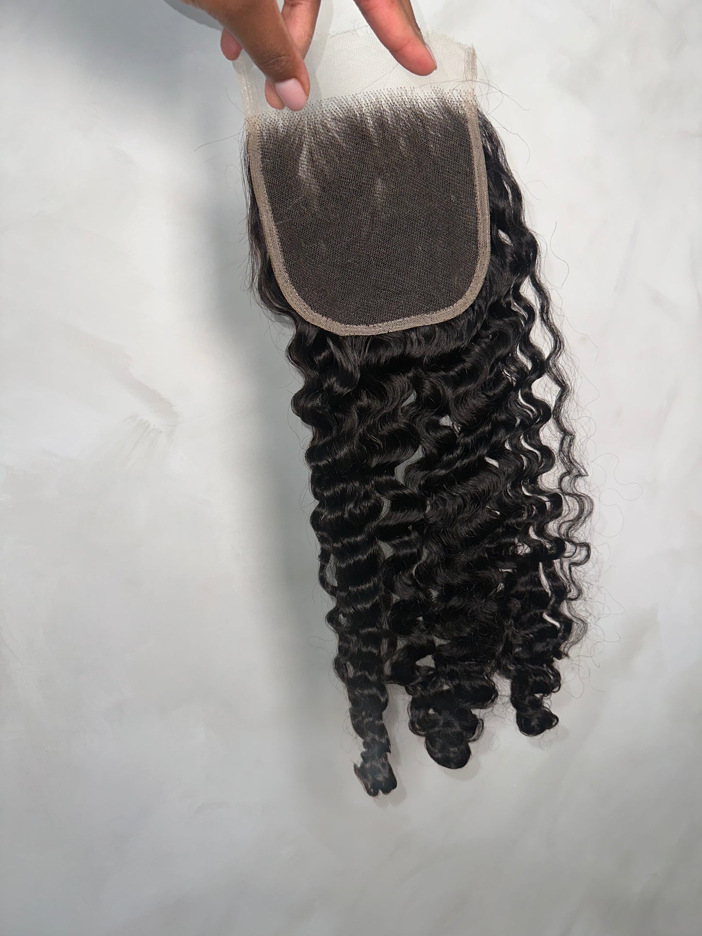 Burmese curly virgin 5x5 HD closure