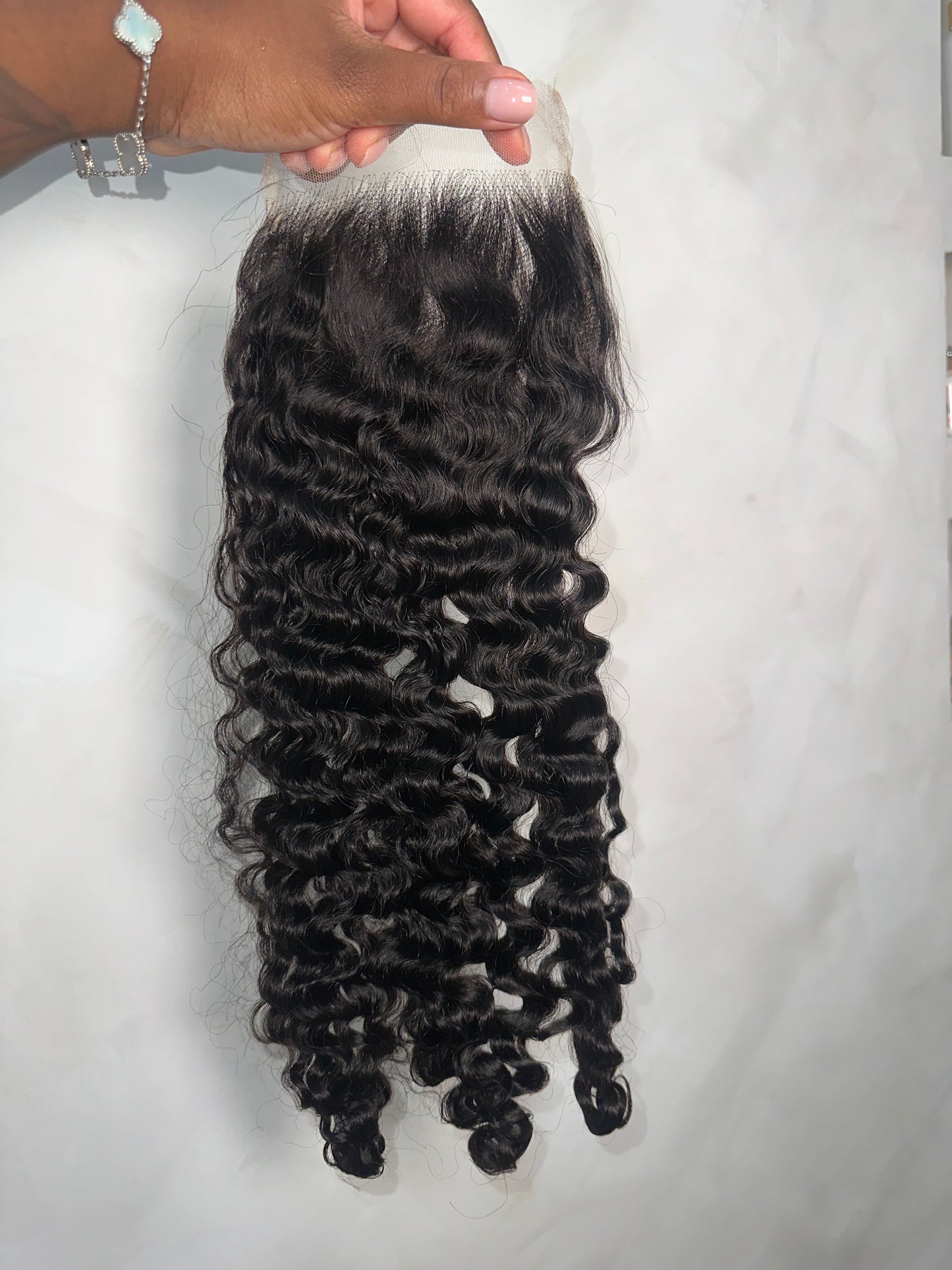 Burmese curly virgin 5x5 HD closure