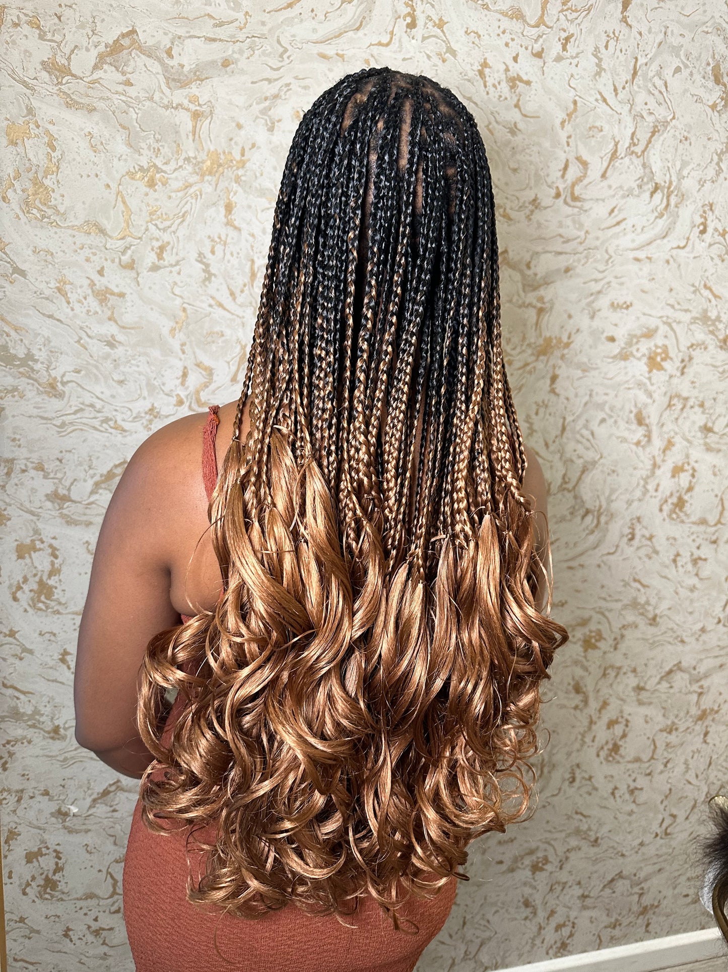 Knotless braids